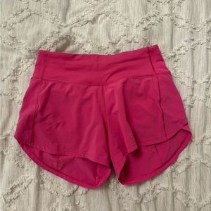 Lululemon speed up shorts 4 inch